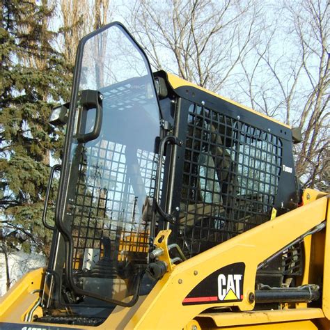 cat skid steer door bypass|Cat 246 B Door Removal .